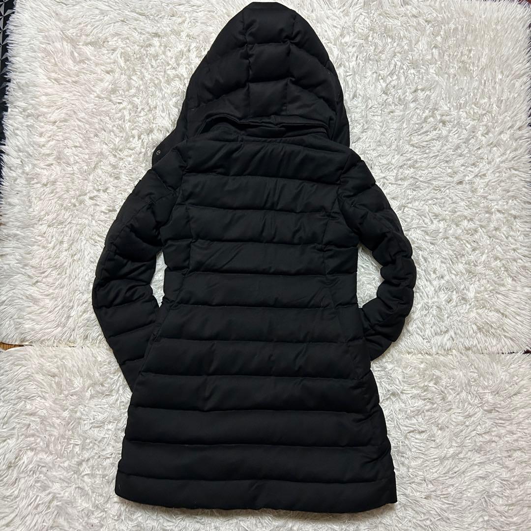 人気】タトラス ダウンコート ロング フード ZEJA 黒 ブラック