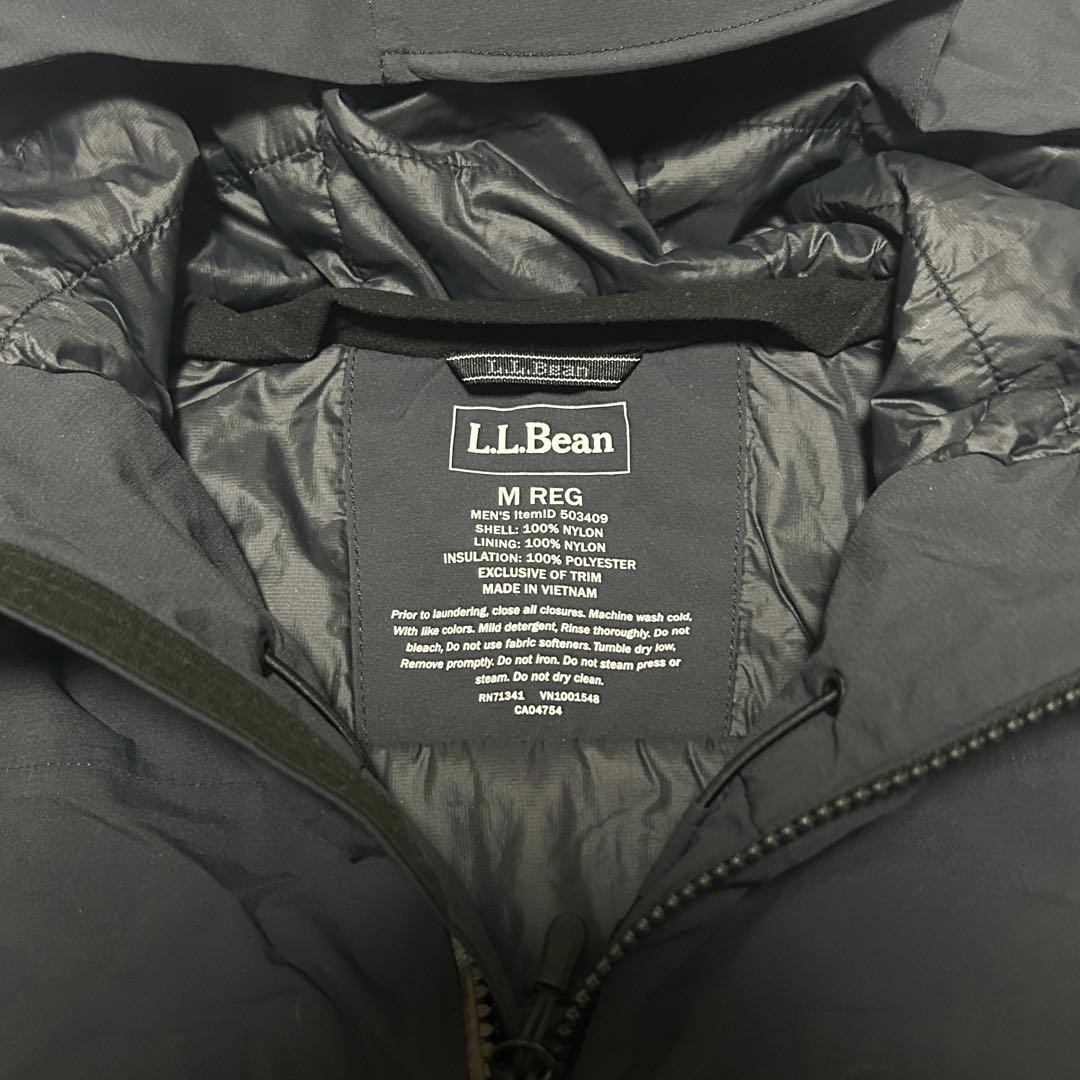 【L.L.Bean】ウォータープルーフプリマロフトパッカウェイ ジャケット 中綿
