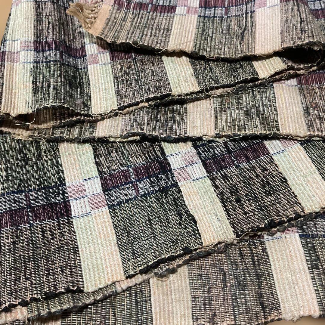 Os524 裂織 半幅帯 Os524 裂織 半幅帯