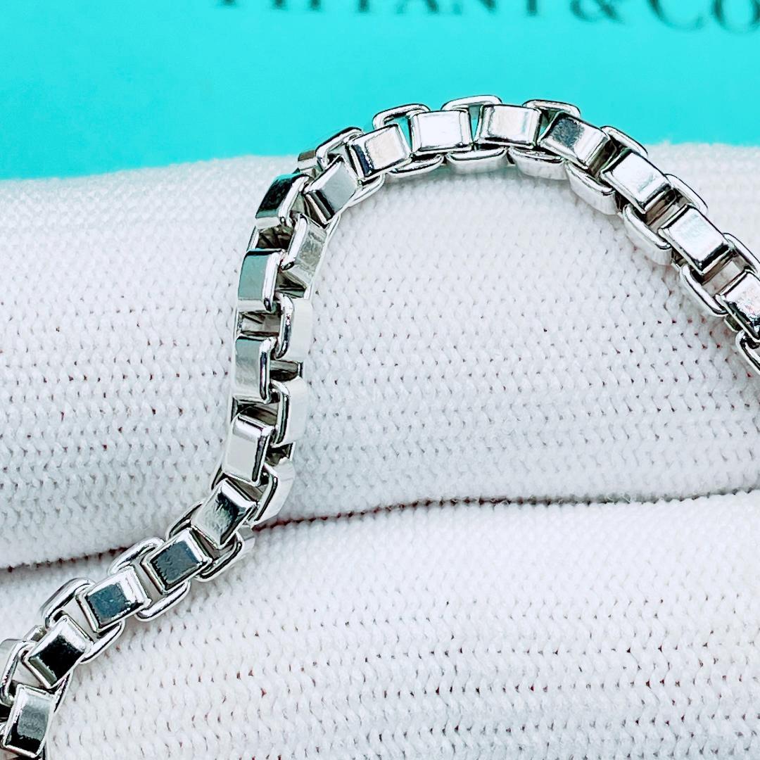 ◇ティファニー◇ 新品仕上済 ベネチアン ブレスレット Ag925 14.62g