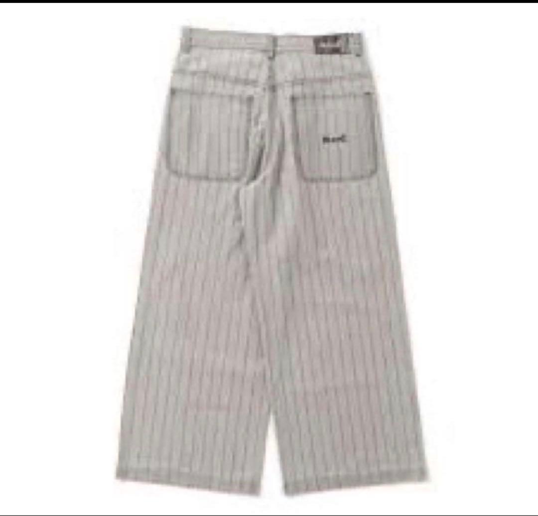 BLESSU ブレスユー バギーデニム ストライプ - メルカリ