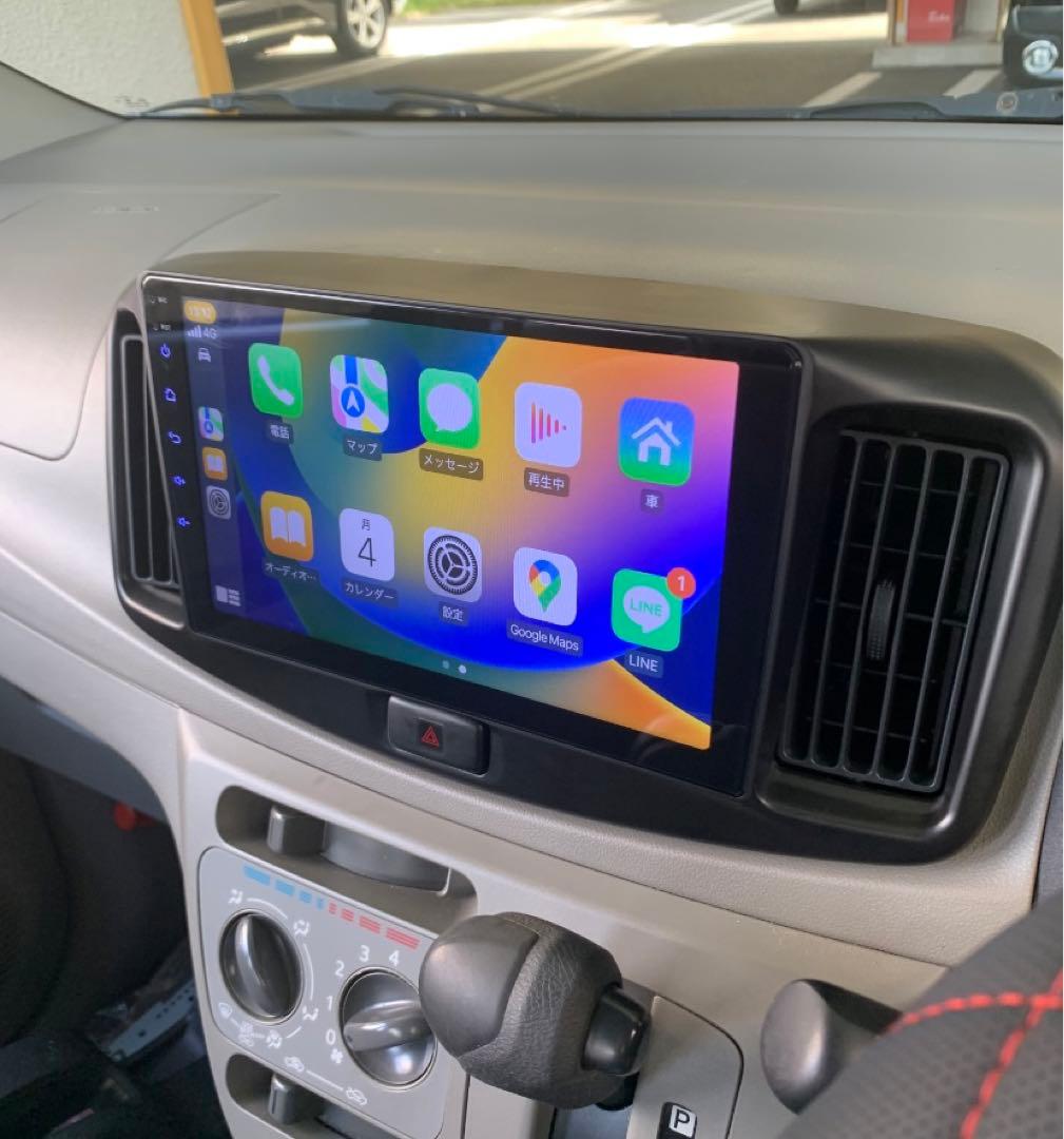 ダイハツ LA300S ミライース専用 9インチCarplayミラーリング対応