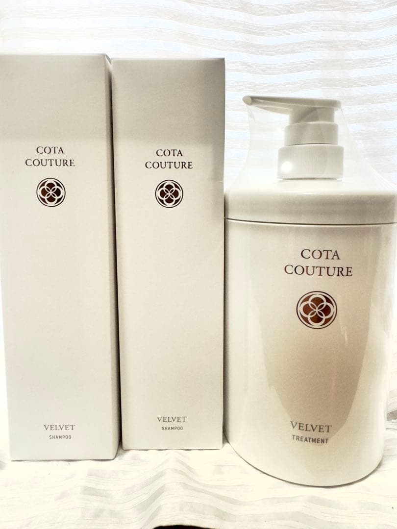 コタクチュールベルベットシャンプー300ml２本&トリートメント600gセット 31kFFcE5tTL._AC_UF350,