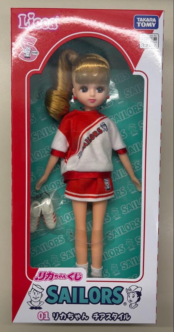 リカちゃん セーラーズくじ 01リカちゃんチアスタイル - メルカリ