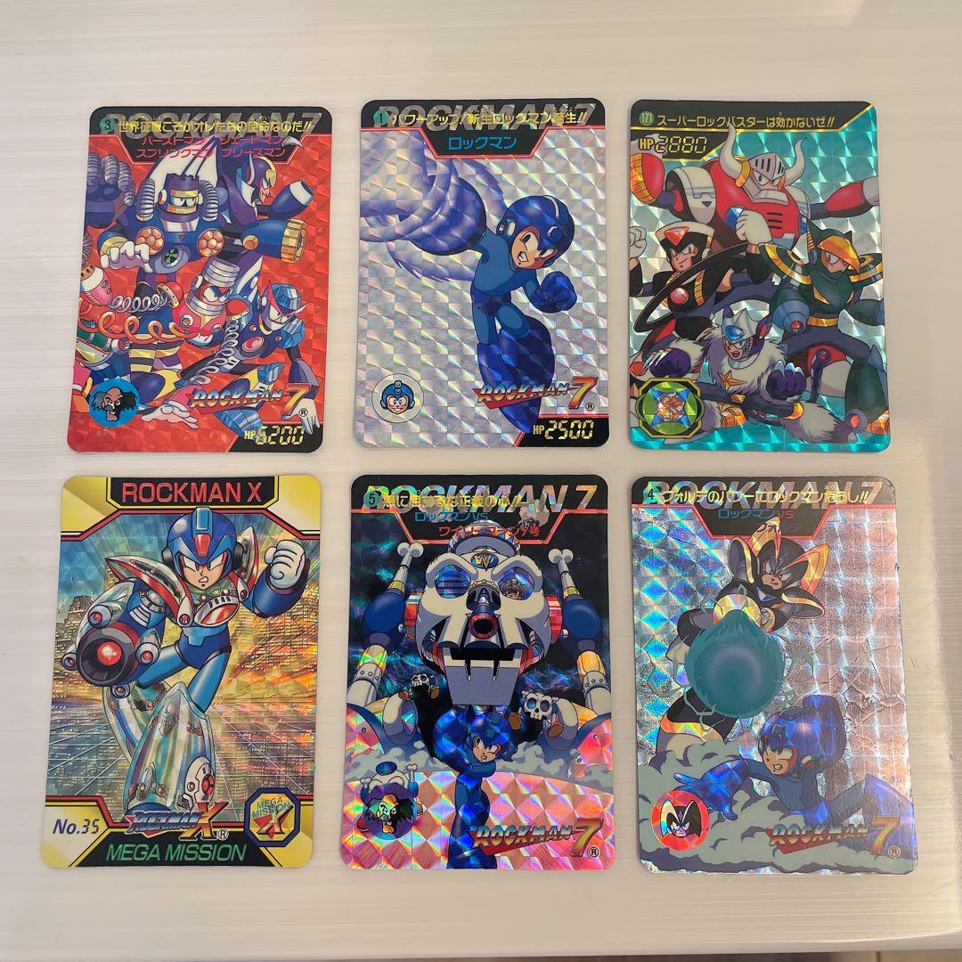 ロックマン キラカード 6枚 カードダス - メルカリ