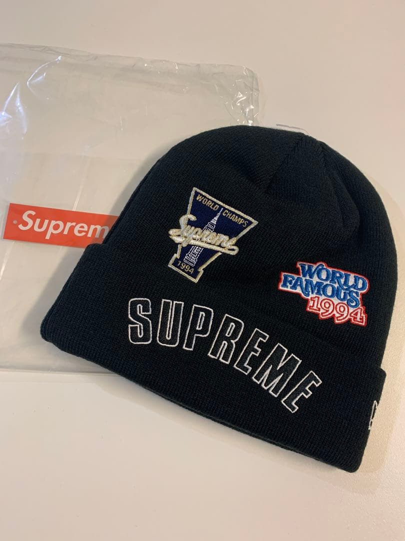 supreme New Era Championship Beanie　新品 Supreme（シュプリーム） × NEW ERA 19AW CHAMPIONSHIP BEANIE ROYAL