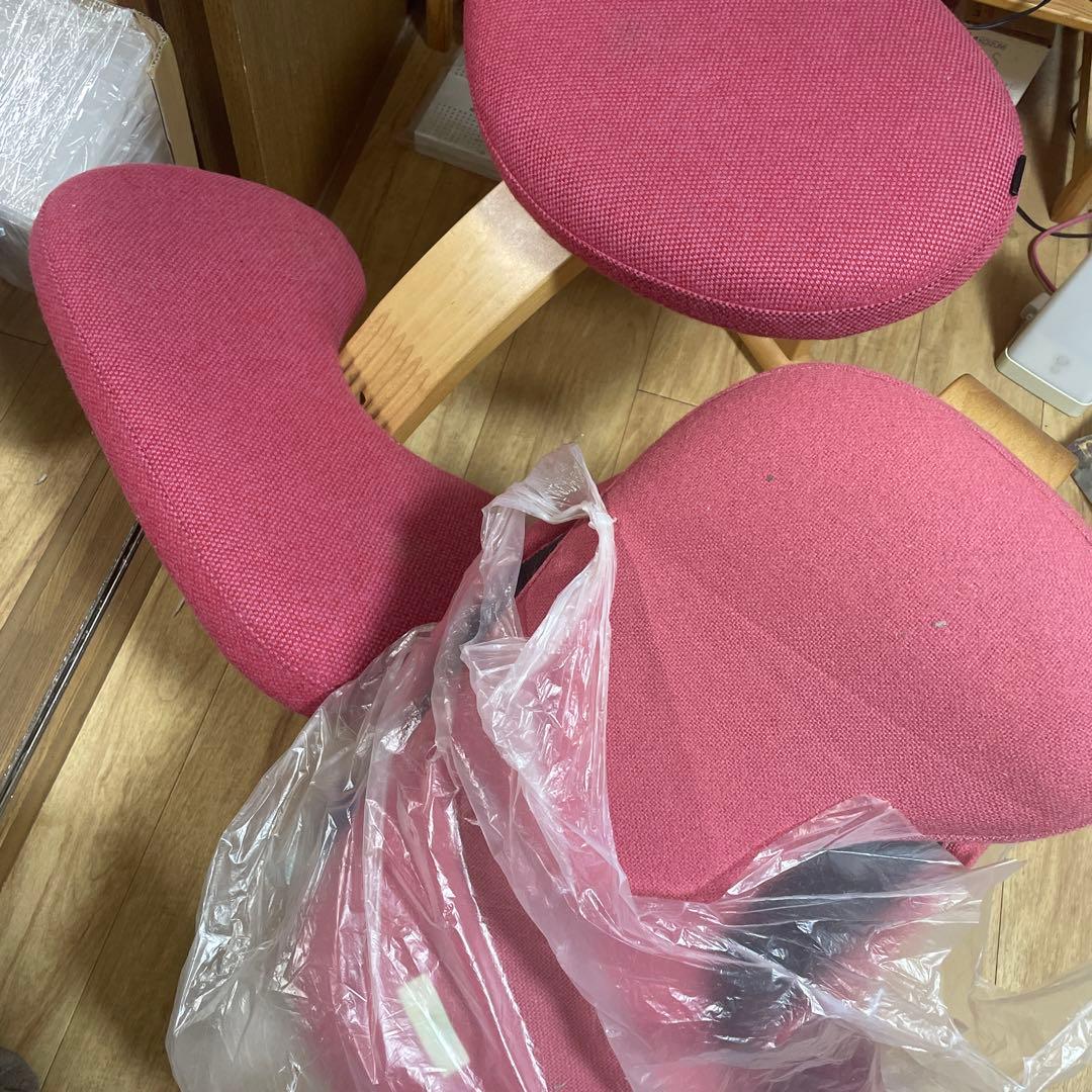 scullさま専用　バランスチェア2脚 SANWA SUPPLY（サンワサプライ） バランスチェア あぐらチェア 高さ