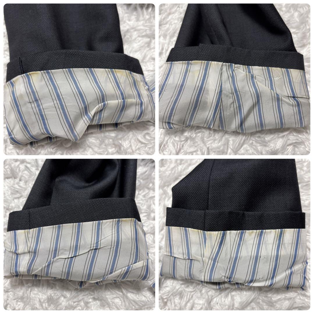 フィンテス 3ピース スーツ セットアップ Super110's 黒 A6 L - メルカリ