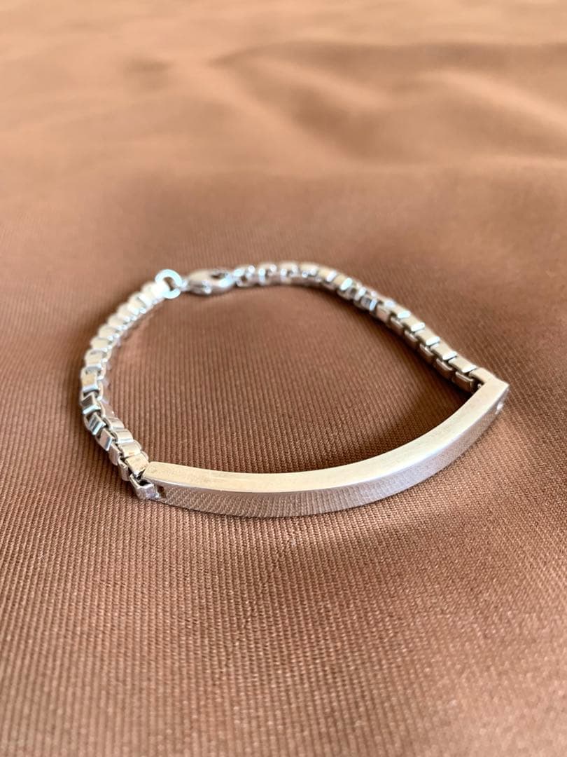 Tiffany & Co. 925シルバーチェーンブレスレット TIFFANY&Co.（ティファニー） ツイスト チェーン ブレスレット 腕輪