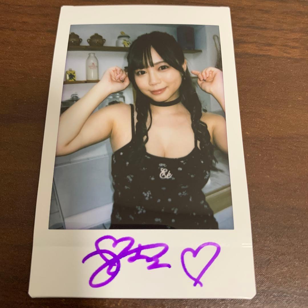 羽咲みはる Miharu6 直筆サイン入りチェキ - メルカリ