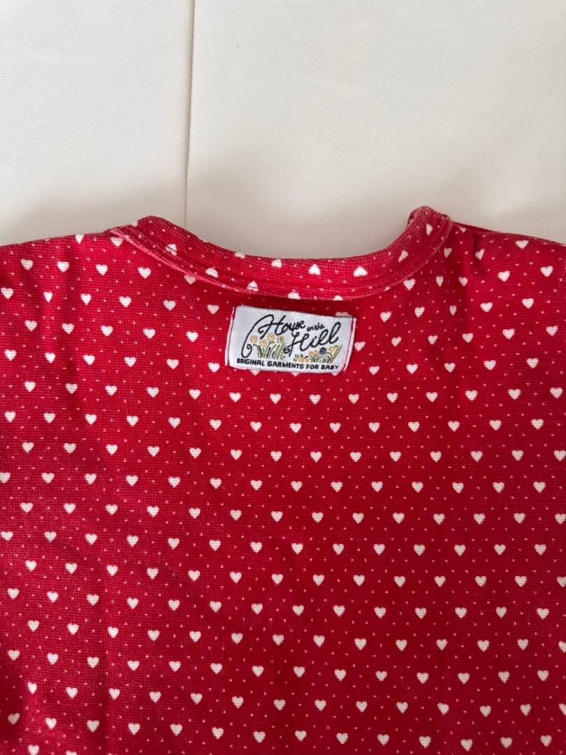 house on the hill ロンパース ハート - メルカリ