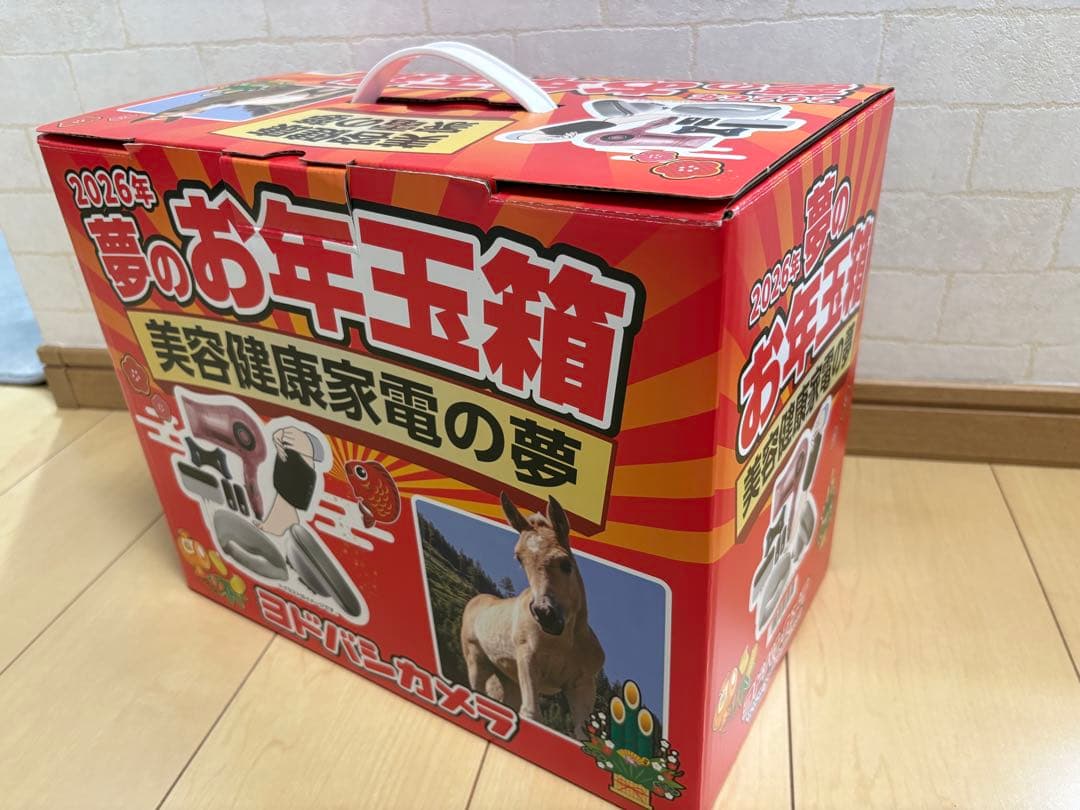 ヨドバシカメラ)2026年夢のお年玉箱 美容健康家電の夢(中抜きなし