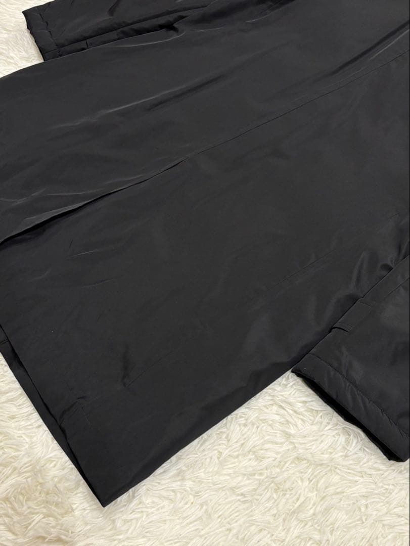 アクアスキュータム 比翼 シルク ライナー ダウン ステンカラー 38 M