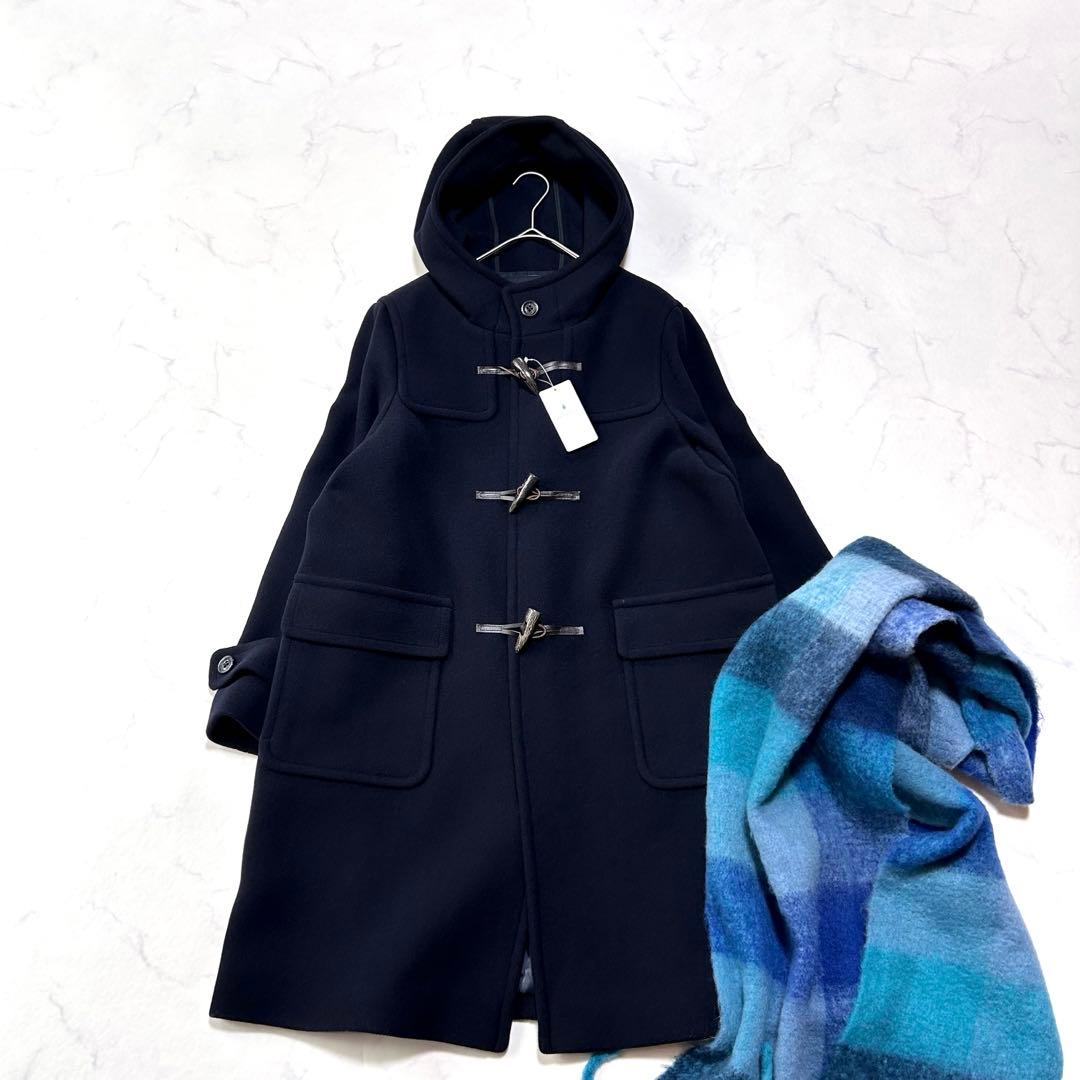 新品タグ付き グリーンレーベルリラクシング 46サイズ ダッフルコート