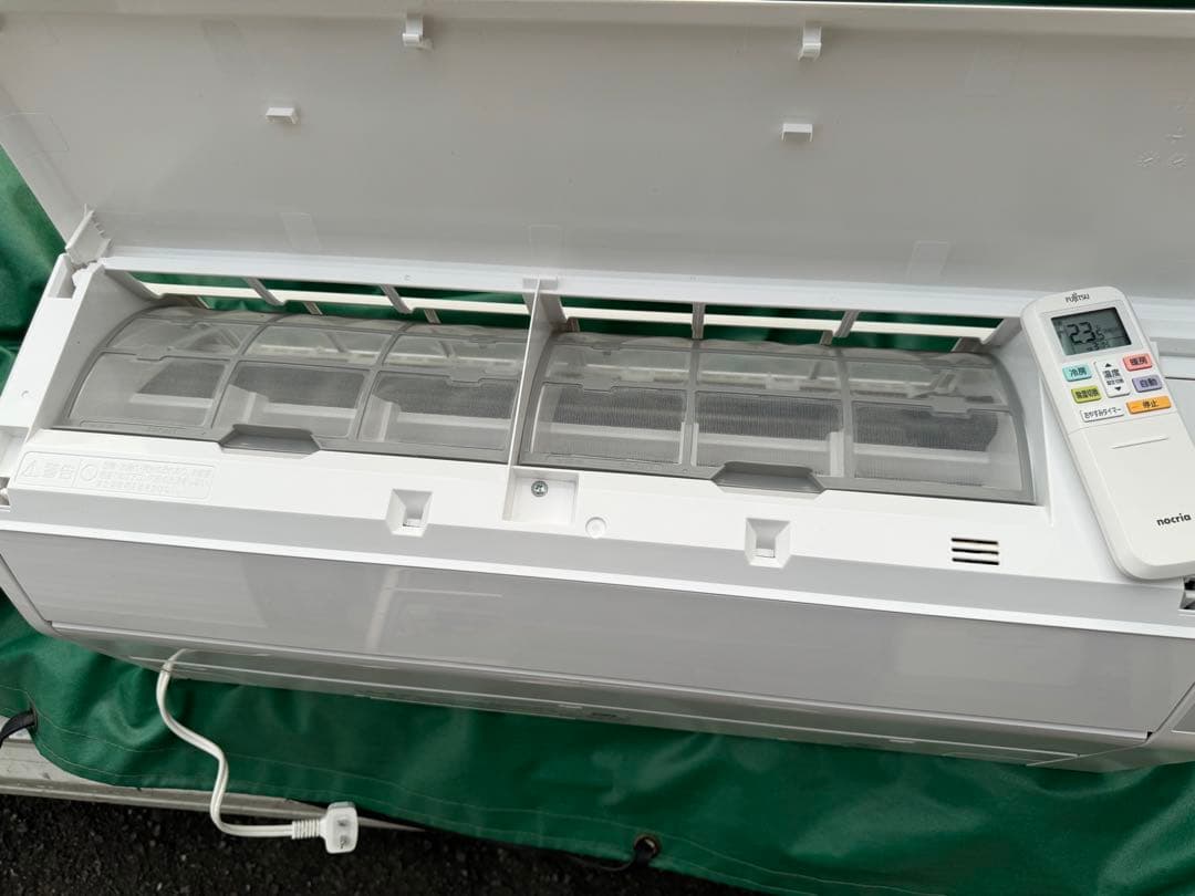 室外機も込 14畳用 2021年製 富士通 エアコン クーラー 4.0kw 40