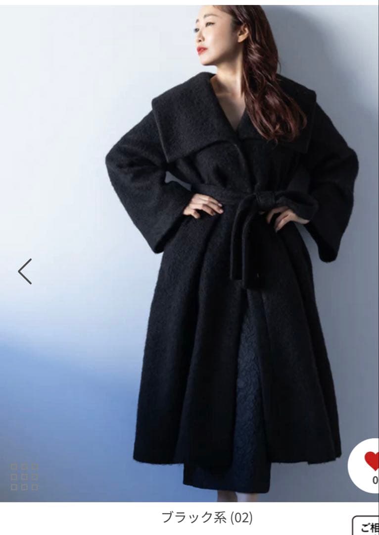 youkobon新品ROPÉ エアリーモヘアシャギーロングコート 楽天市場】【高評価】【神崎恵さんコラボ】エアリーモヘアシャギー