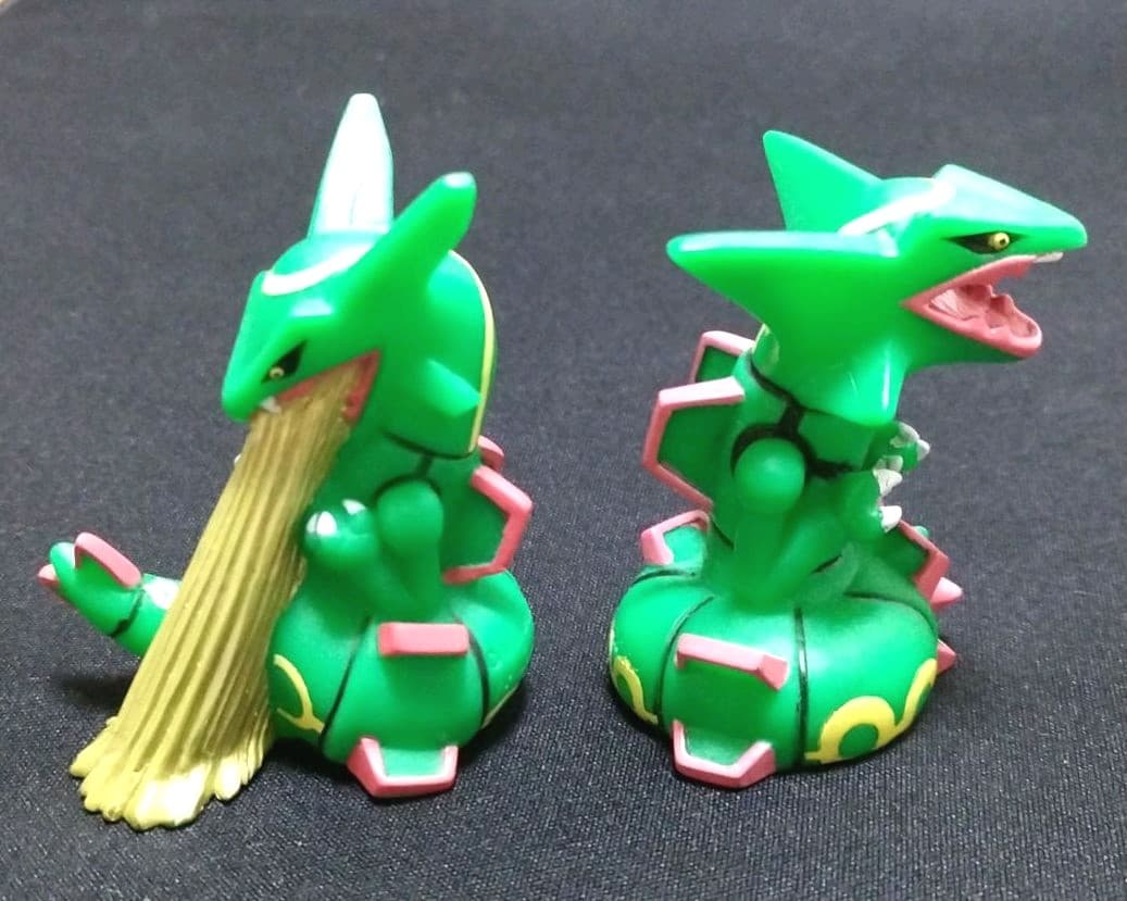 ポケモンキッズ レックウザ 2体セット ソフビ 指人形 - メルカリ