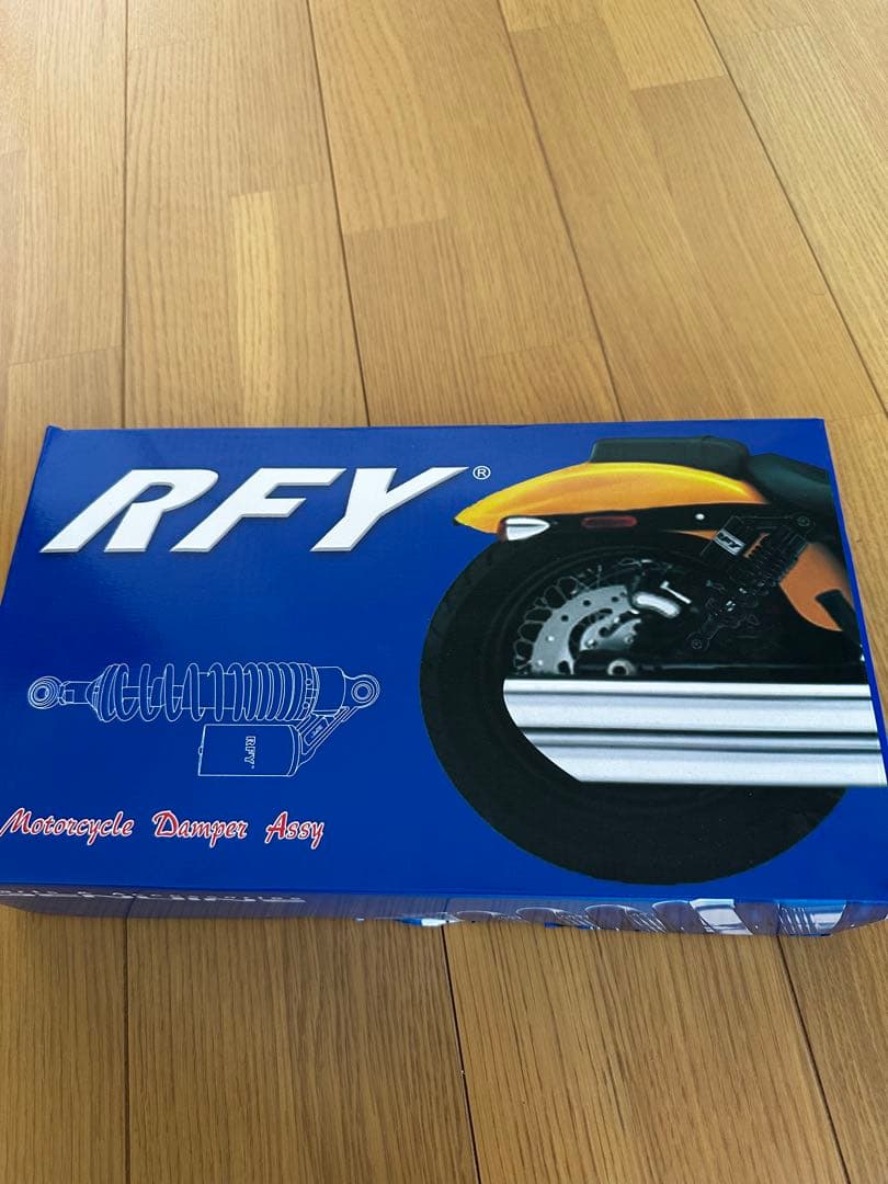 RFY リアサスペンション2個セット 黒と紫 (XJR400) 販売 中