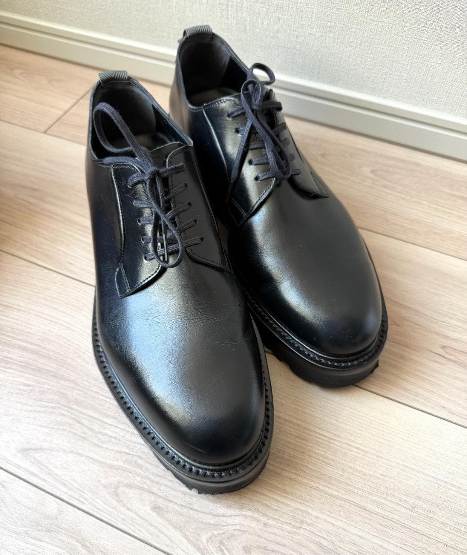 WH WHZ-0008 7.0【干場愛用Ｚソール】プレーントゥシューズ　ブラック 干場愛用Zソール】プレーントゥシューズ WHZ-0008 – MINIMAL WARDROBE