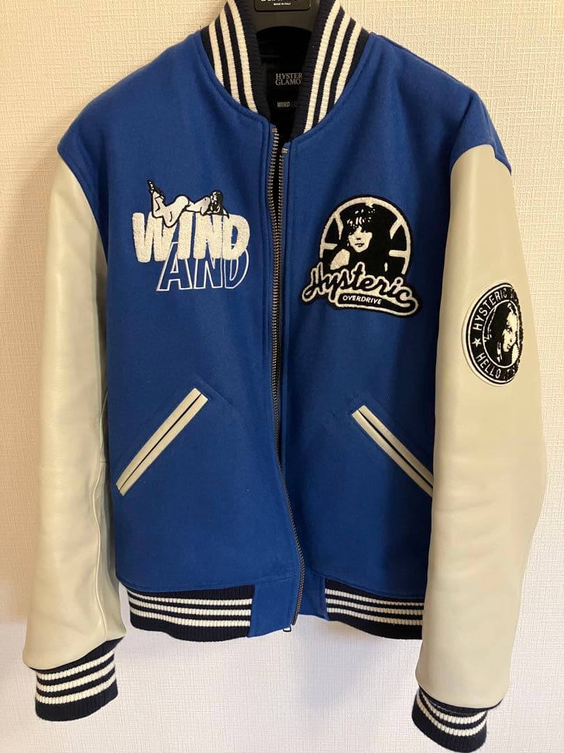 s*e様 wind and sea ヒステリックグラマー スタジャン ブルー キ