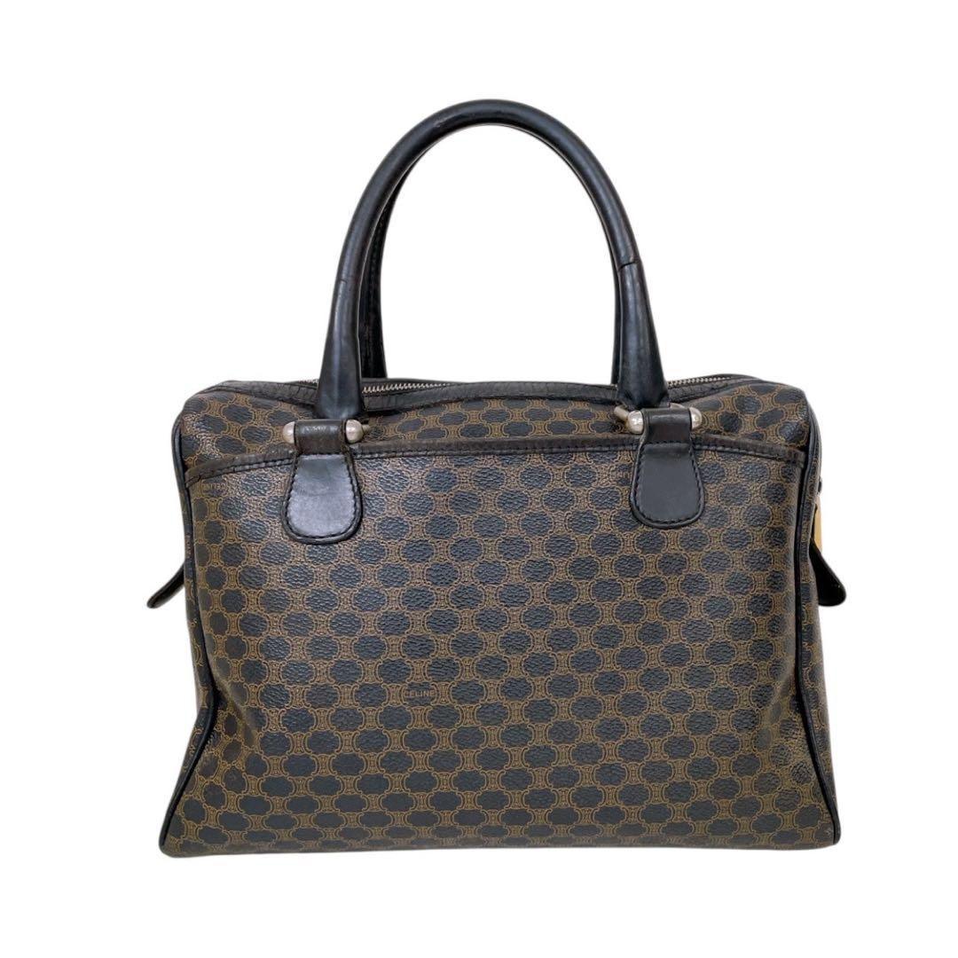 美品】セリーヌ 黒マカダム トリオンフ 2way ハンドバッグ 4668 - メルカリ