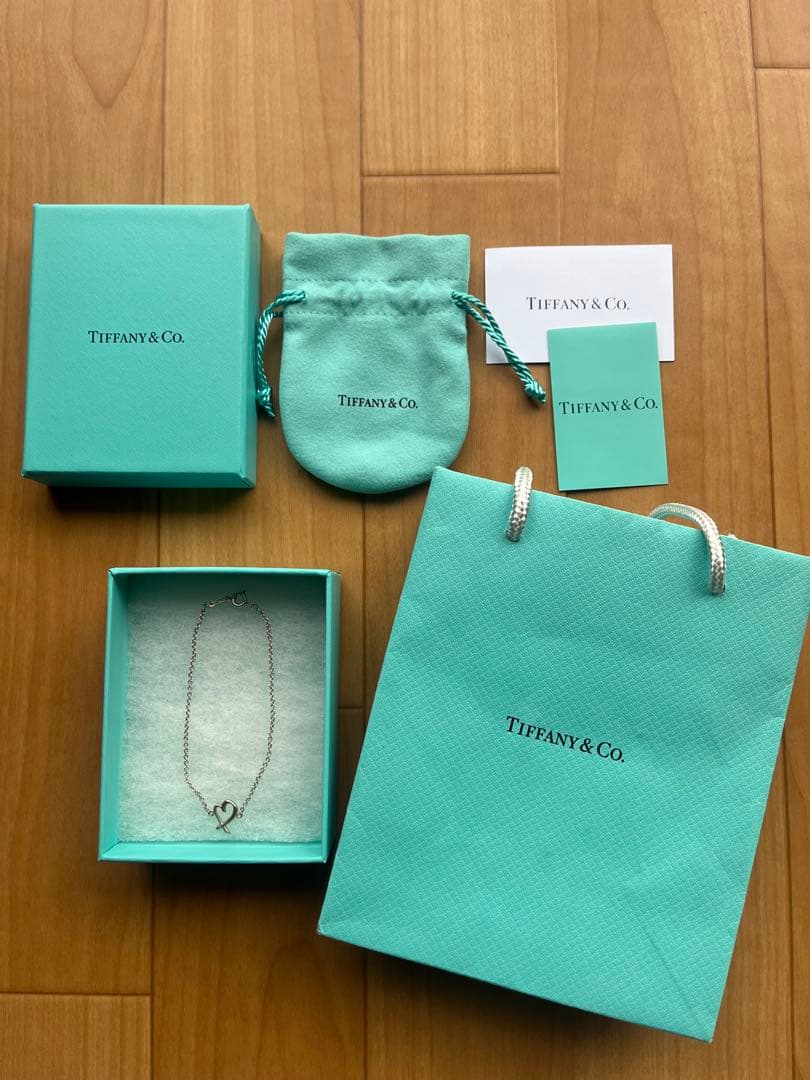 新品未使用　ティファニー TIFFANY&Co ブレスレット　ラビングハート TIFFANY&Co.（ティファニー） ブレスレット パロマ・ピカソ ラビング