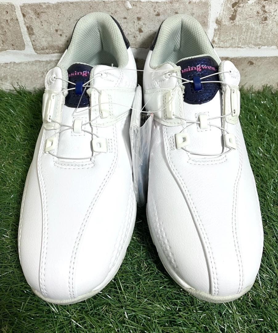 【24時間以内/匿名配送】新品 マンシングウェア ゴルフシューズ 23.5cm
