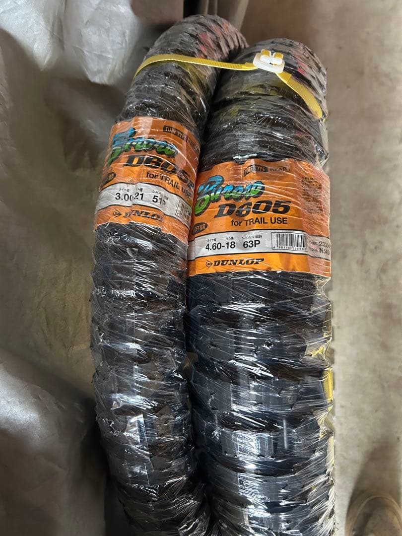 ash オフロードタイヤ D605 3.00- 21 4.60-18 Amazon.co.jp: ダンロップタイヤ D605 リアデュアルスポーツタイヤ