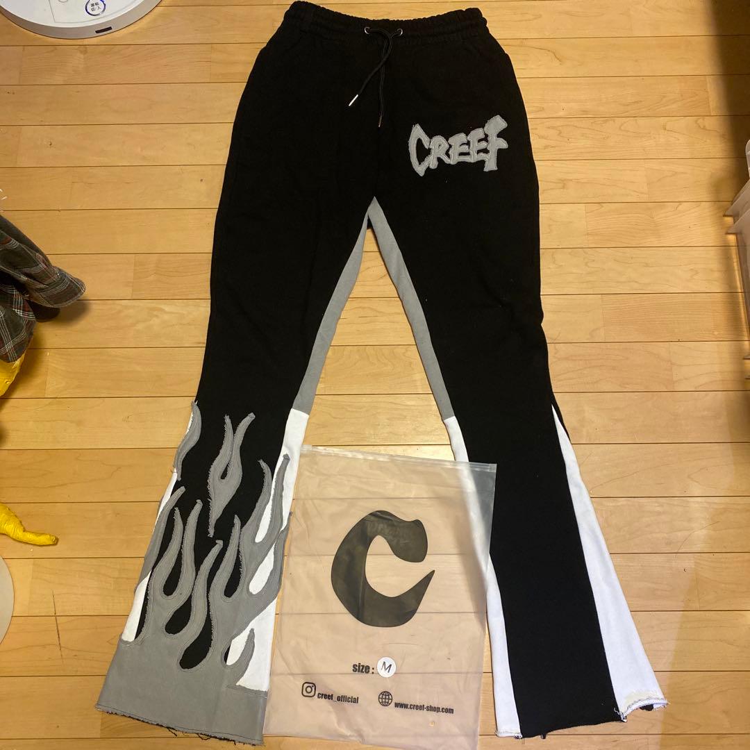 CREEF フレアパンツ m - メルカリ