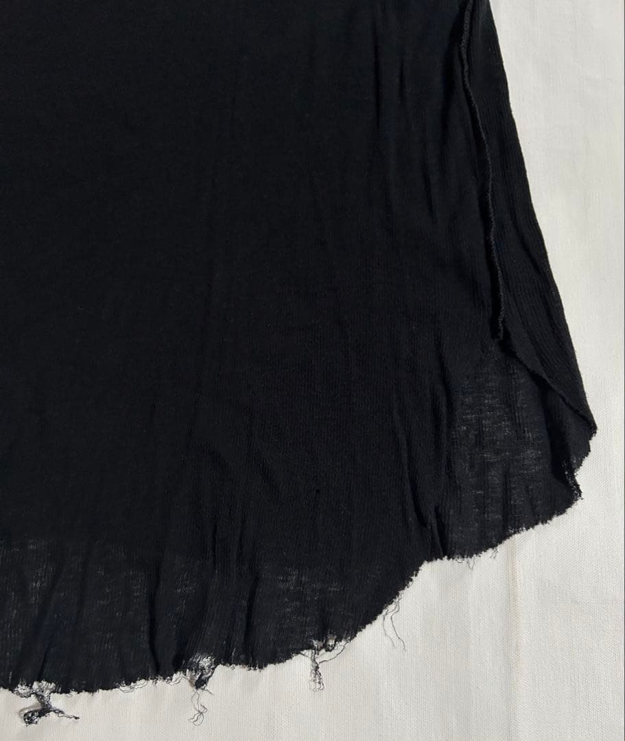 アンドゥムルメステール コットンカシミヤ リブタンクトップ