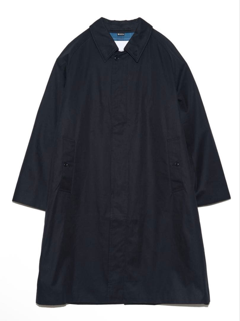 2L Cotton GORE-TEX Balmacaan Coat/ネイビー・L nanamica / 2L Cotton GORE-TEX Balmacaan Coat