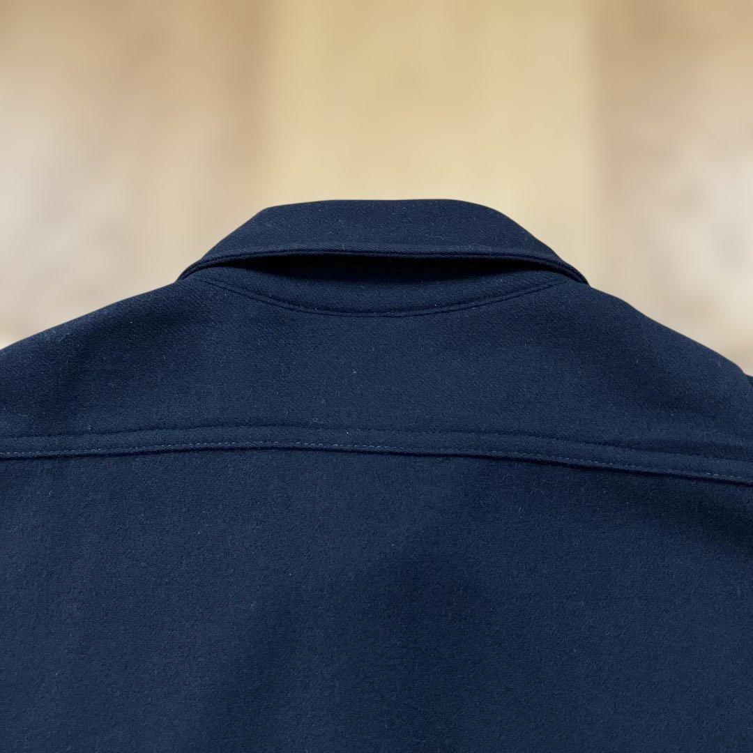美品、貴重、サイズ16】40's US.NAVY CPO Wool Shirt - メルカリ