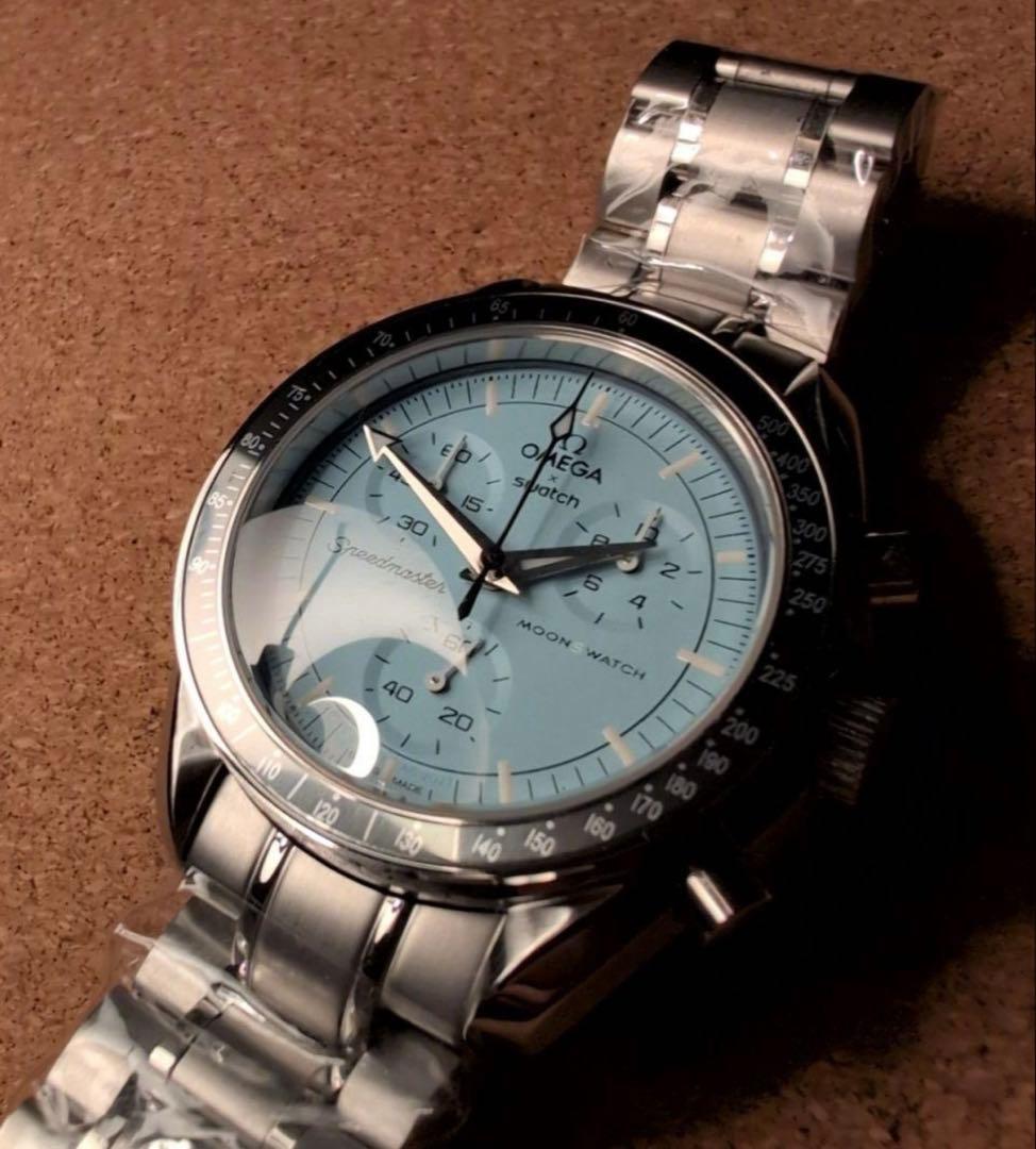 ムーンスウォッチ ヘリテージ サファイア メタルケース OMEGAxSWATCH