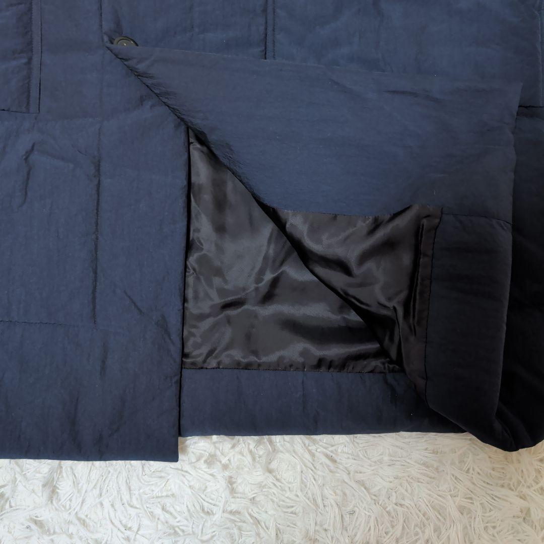 タグ付 エディフィス ラブークル 中綿 ロング ステンカラーコート 48