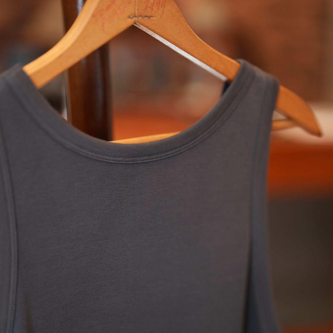 トップス ULTERIOR 25SS \"TUBULAR TANK TOP\" -GREY-