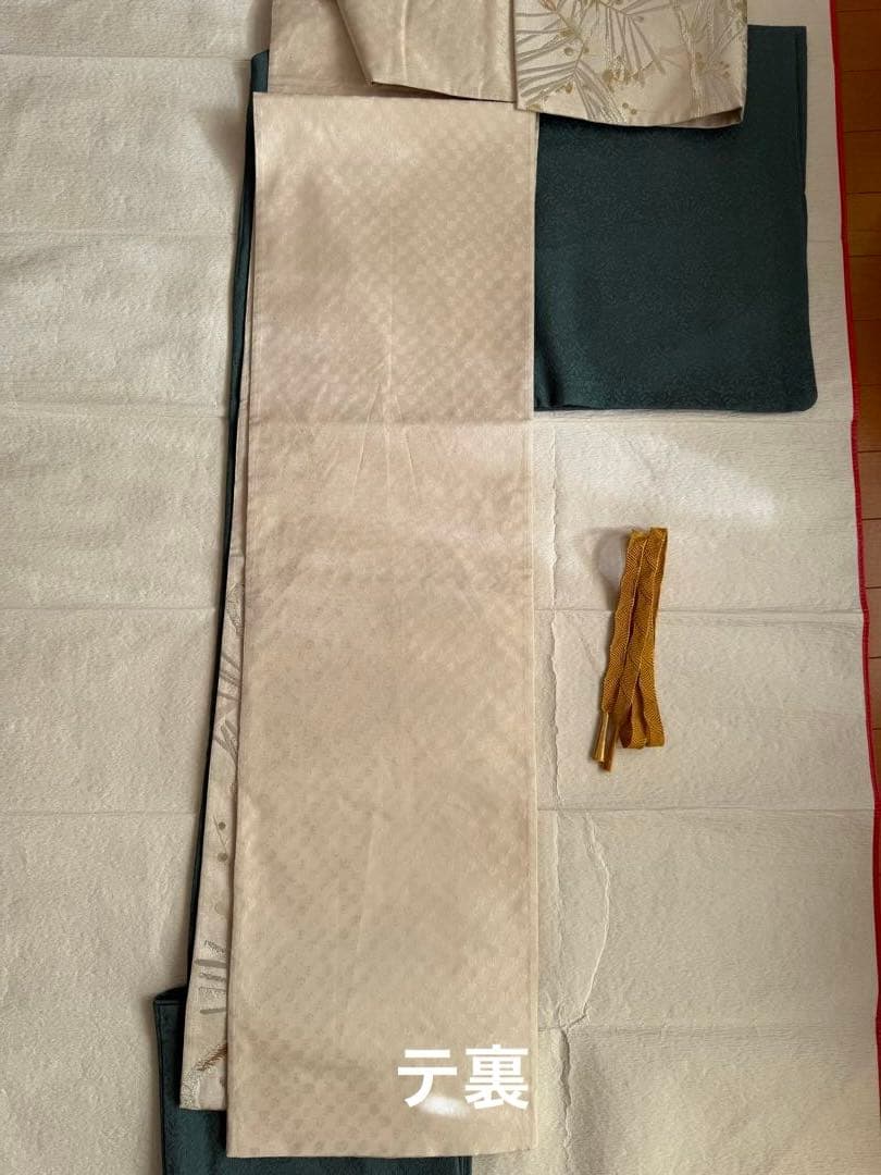 大文字屋庄兵衛 大庄弥さか 袋帯 松 新年に 新品帯締めセット - メルカリ