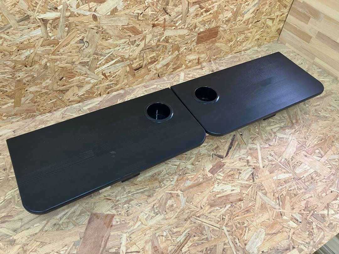 200系ハイエースセカンドテーブル(BK)600mm×300mm(2セット) - メルカリ
