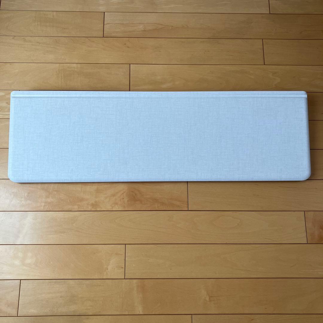 リクシル まる洗いカウンター ファブリック調ホワイト 90cm - メルカリ