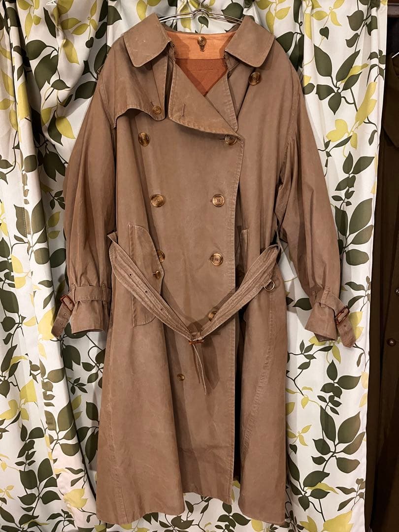 Burberryトレンチコート 一枚袖 ライナー完備 英国製 70s 80s recommend 