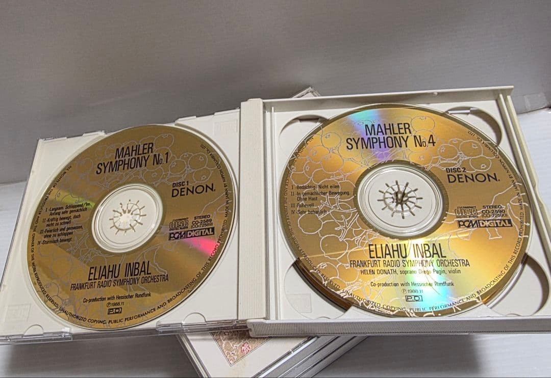 ゴールドCD エリアフ インバル マーラー 交響曲全集 16枚組 クラシック
