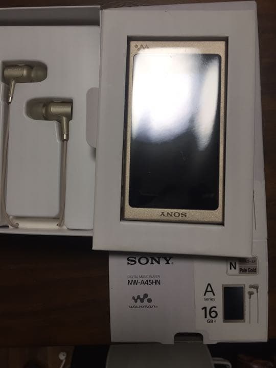 SONYウォークマン NW-A45 16GB ペールゴールド - メルカリ