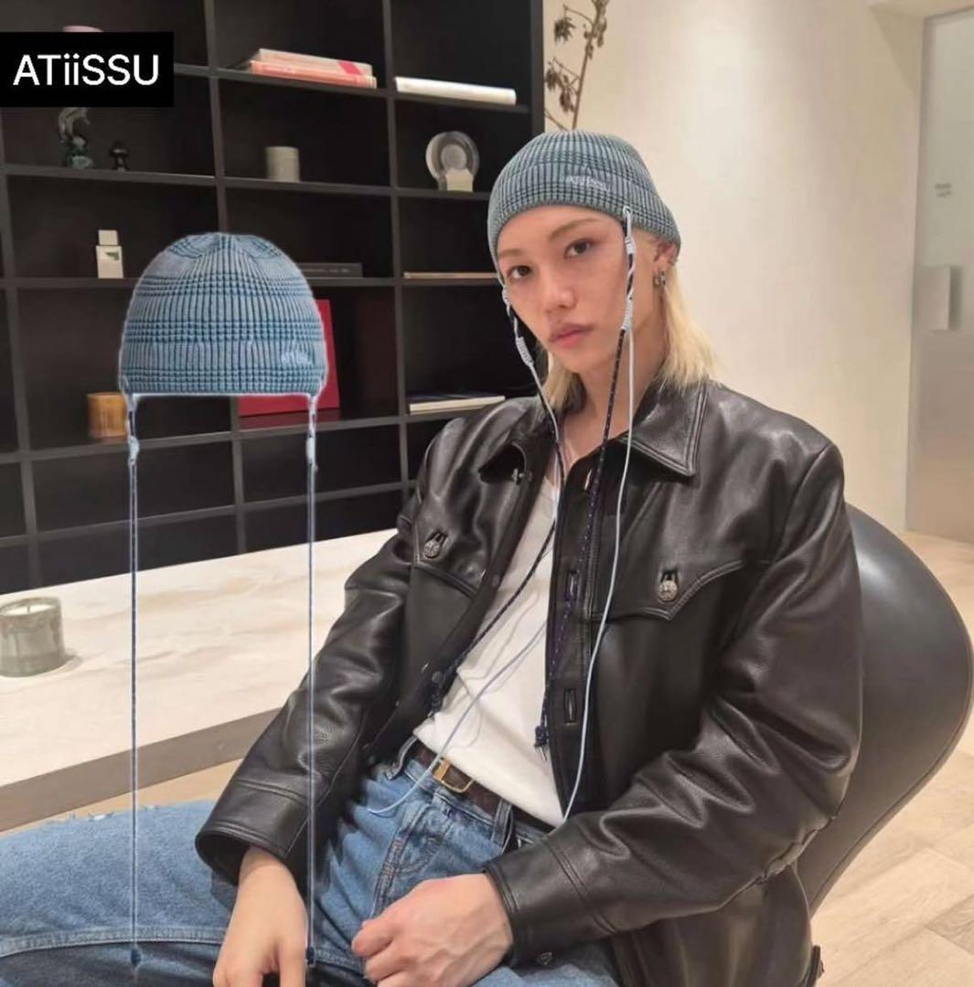 atiissu beanies Falcon フィリックス着用モデル ビーニー - メルカリ
