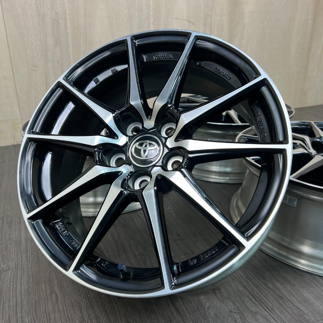 [美品] 純正ホイールGR YARIS ENKEI 17インチ 新車取り外し 送料無料 トヨタGRヤリス 純正ホイール4本セットENKEI製