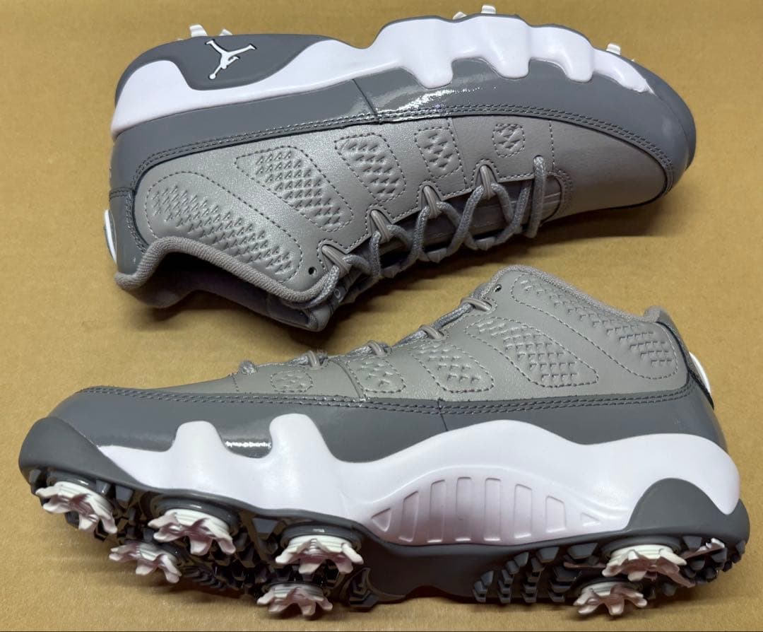 ナイキ エアジョーダン9 ゴルフ クールグレー AJ9 24.5cm