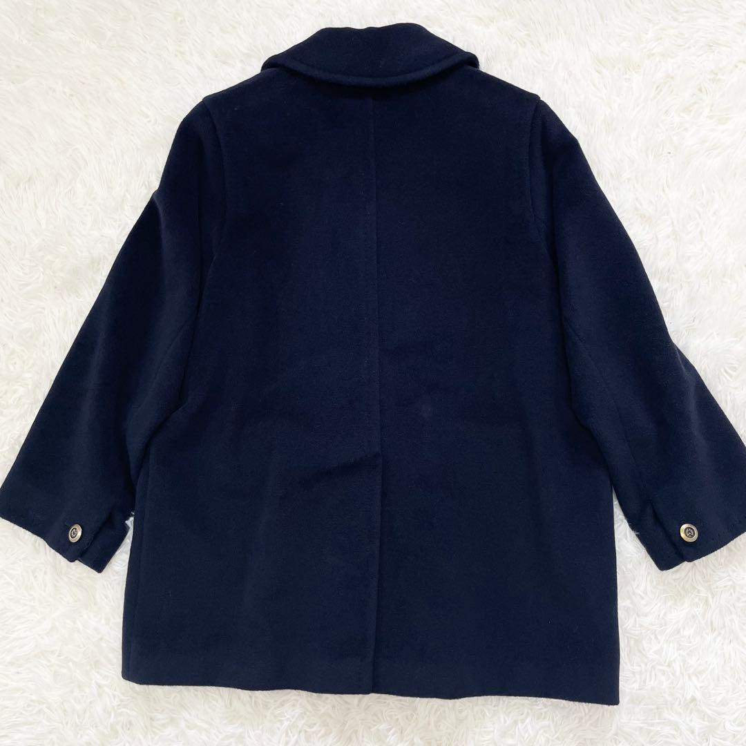 ていぼん様 専用】MaxMara 白タグ カシミヤ混 Pコート 金ボタン - メルカリ