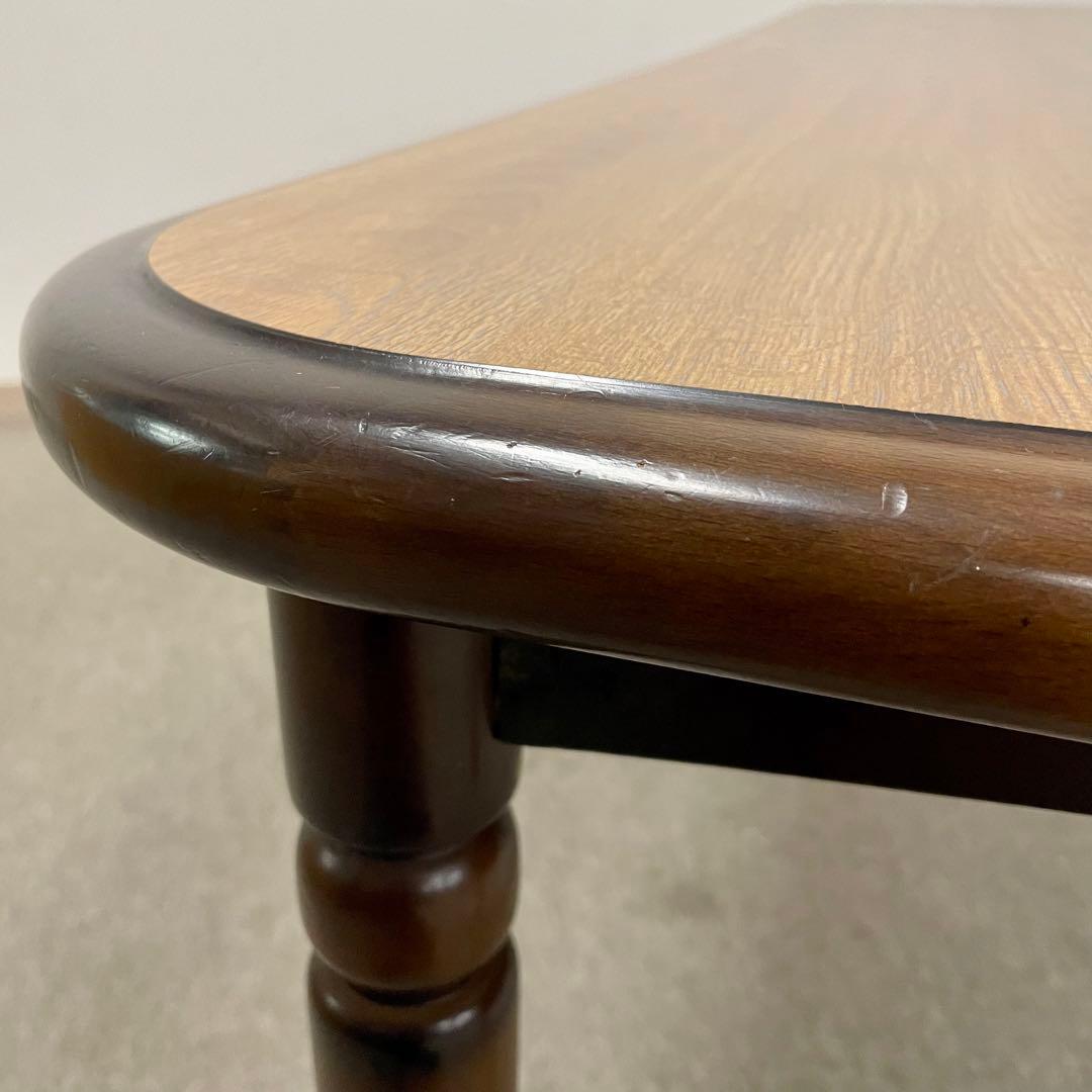 【カリモク】\"コロニアル\"DC5540QK 食堂テーブル