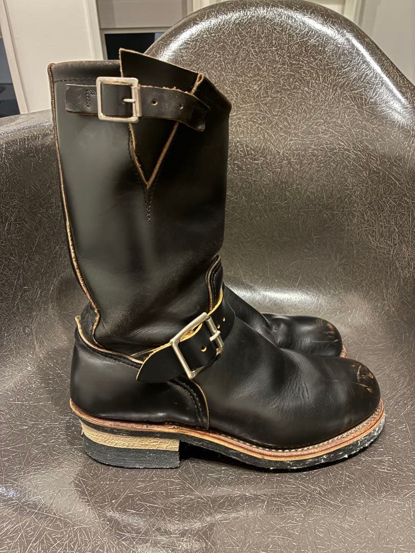 PT91 プリントタグ　レッドウイング　エンジニアブーツ　2268 7.5D