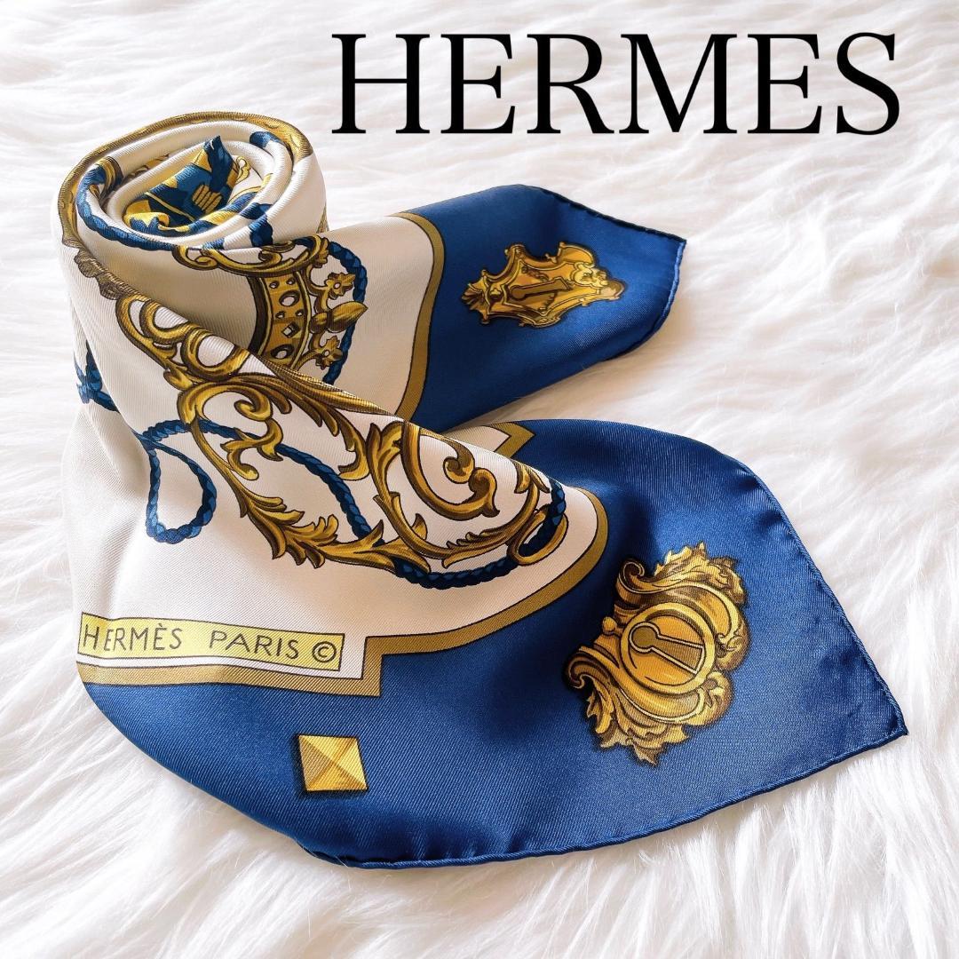 エルメス　カレ90 チュルリー公園　スカーフ miichi78_rc-ite8ojxl34p8-5uzb