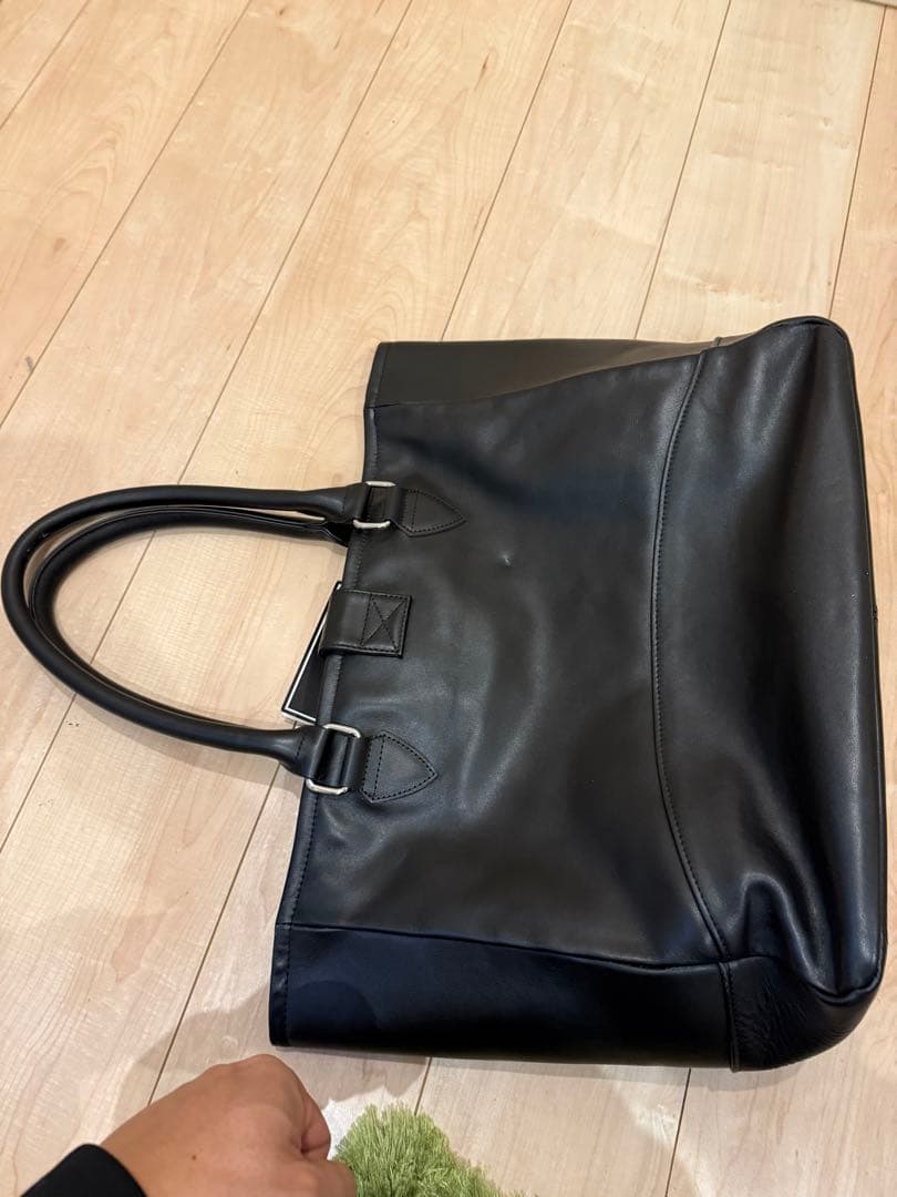 む　《新品未使用》　Schott ライダース　トートバッグ　ブラック