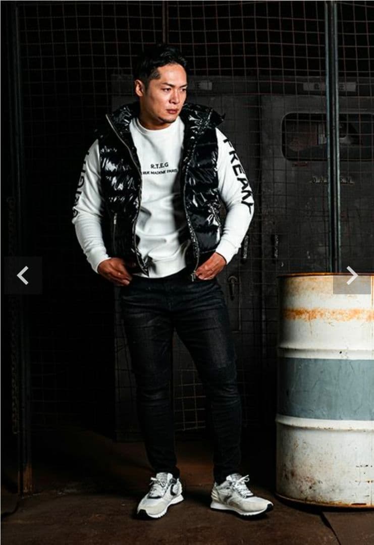 美品 完売品 RTEGアダムスジャグラー フリーキーベストL ブラック